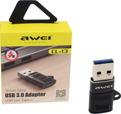 تبدیل  USB 3 به TYPE C مدل AWEI CL-13